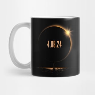 North America Totality Spring 4.08.24 Total Solar Eclipse 2024 Mug